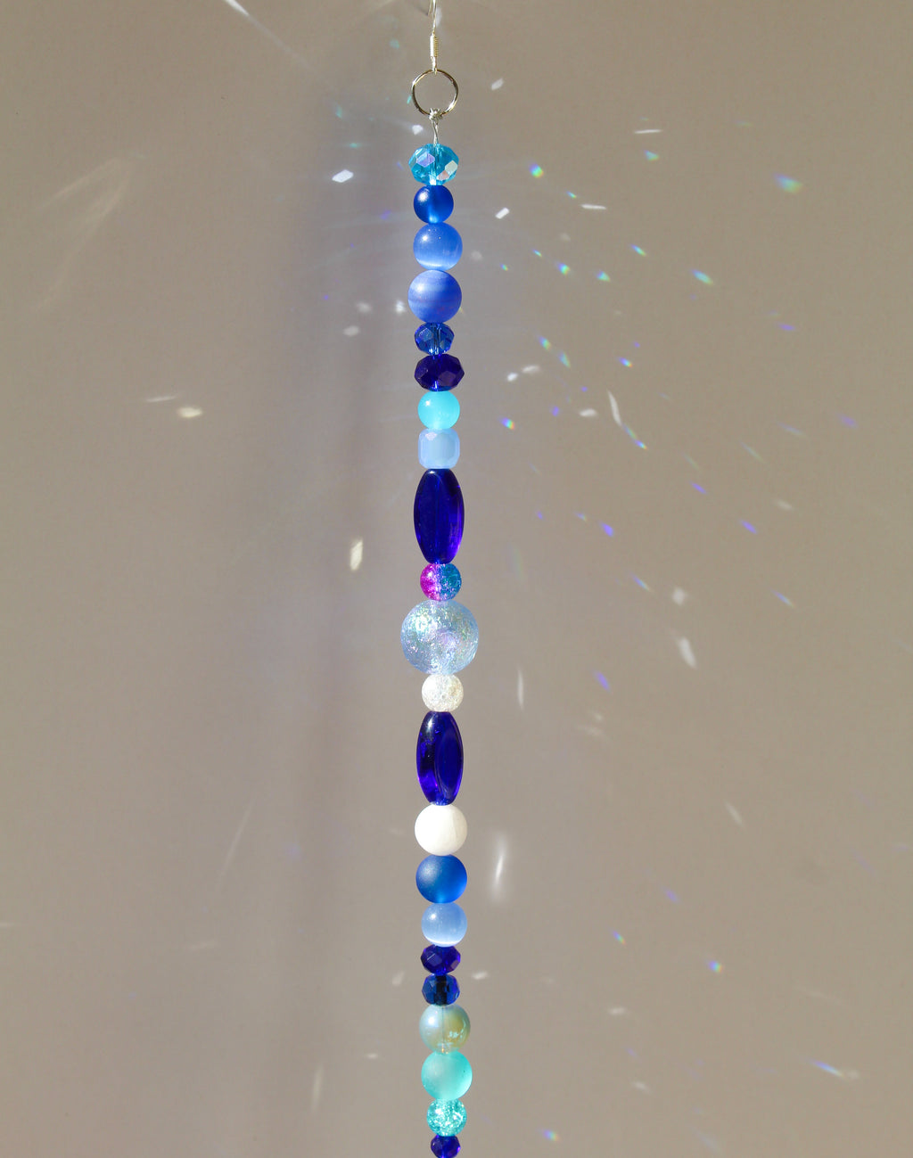 SC8 - Blue Suncatcher with Octopus
